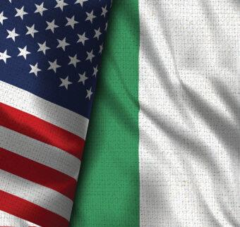 A graphic shows the American and Irish flags side by side.